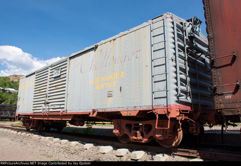 UP 9149 is seen on display at the Colorado Railroad Museum